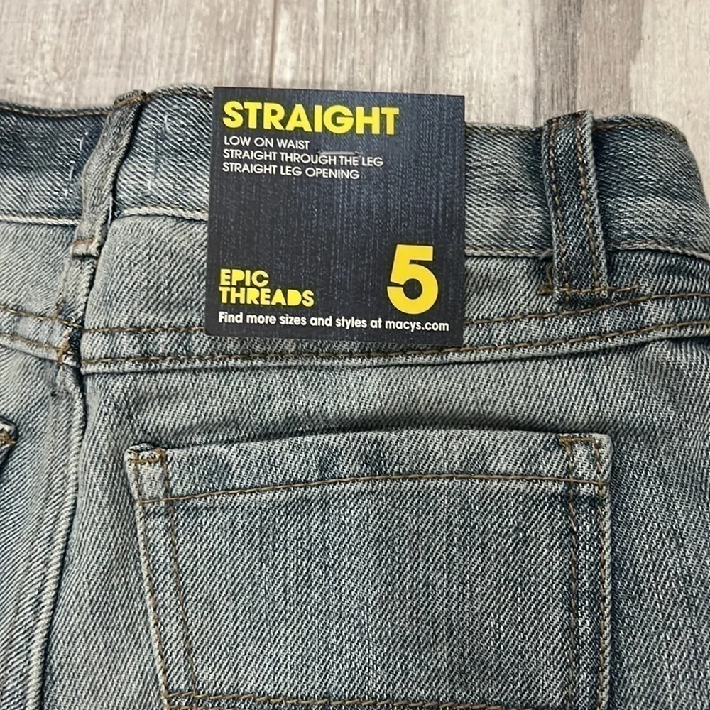Epic Threads Straight Denim Boys Size 5
